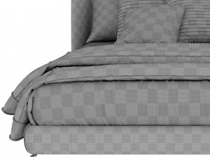 Bed TUFJORD Ikea 3D-Modell