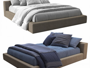 Bed Desiree Kubic 24 3D मॉडल