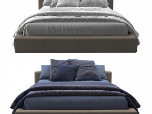 Bed Desiree Kubic 24 3D Model