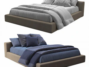 Bed Desiree Kubic 24 3D Model