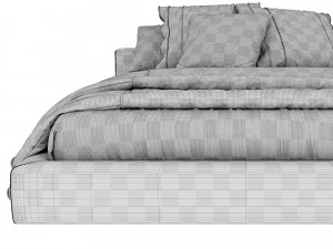Bed Desiree Kubic 24 3D Model