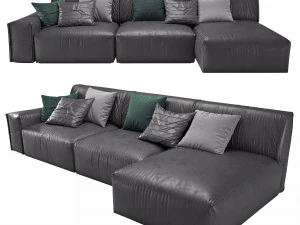 Divano Ditreitalia Monolite Modello 3D