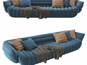 소파 박스터 촉각 3D 모델