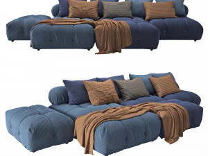 Sofa BB Italia CAMALEONDA Model 3D