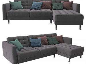 소파 Landskrona 이케아 3D 모델