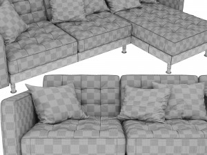 Sofa Landskrona Ikea 3Dモデル
