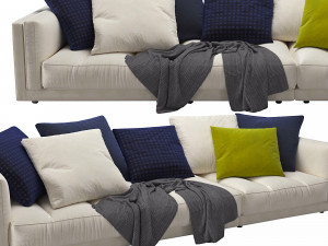 Sofa LUCIEN Flexform 3D Модель