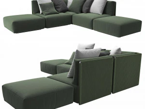 Sofa Eddy Flexform 3D Model