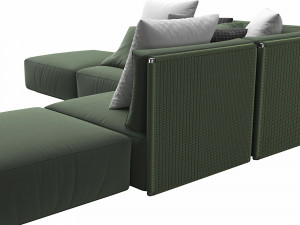 Sofa Eddy Flexform 3D Модель