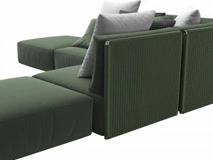 Sofa Eddy Flexform 3D Model