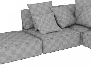 Sofa Eddy Flexform 3D Модель