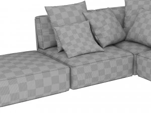 Sofa Eddy Flexform 3D Model
