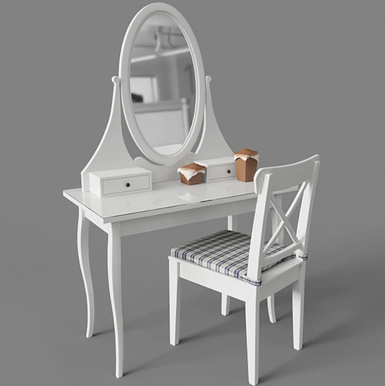 Dressing table 3D Model .c4d .max .obj .3ds .fbx .stl .blend 