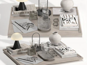 장식세트1 3D 모델