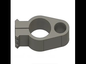 BARREL SUPPORT FOR PR900 RIFLE WITH A RAIL FOR MOUNTING 3D Print Model