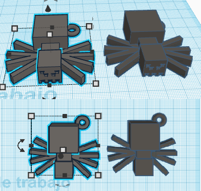 papercraft minecraft spider