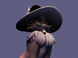 Gato estilizado Modelo 3D