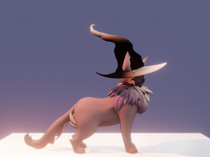 Stylized Cat Modello 3D
