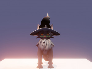 Stylized Cat Modello 3D