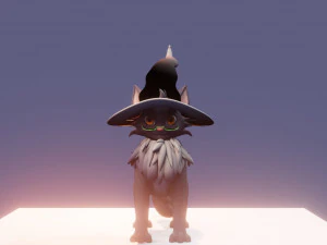 Stylized Cat 3D Model