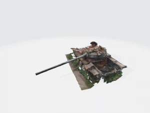 Ruslar tankt72'yi yok etti 3D Model