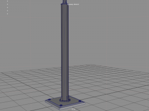 Urban traffic light 3D 모델
