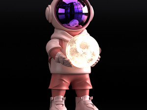 ASTRONAUT LIGHT 3D Модель