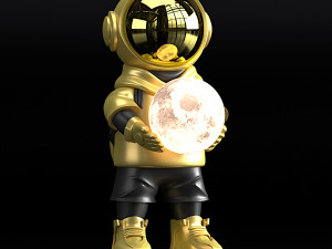 ASTRONAUT LIGHT 3D मॉडल