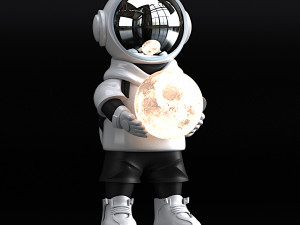 ASTRONAUT LIGHT 3D मॉडल