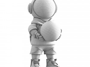 ASTRONAUT LIGHT 3D मॉडल