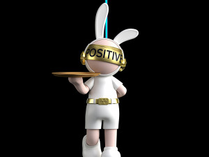 POSITIVE BUNNY 3D मॉडल