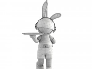 POSITIVE BUNNY 3D मॉडल