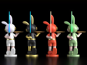 POSITIVE BUNNY 3D मॉडल
