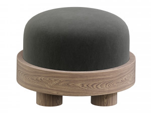 MINIMALIST OTTOMAN Modelo 3D