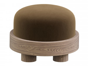 MINIMALIST OTTOMAN Modelo 3D