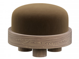 MINIMALIST OTTOMAN Modelo 3D