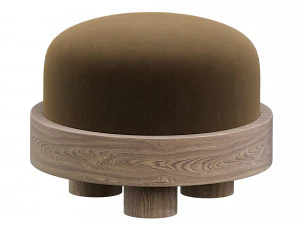 MINIMALIST OTTOMAN 3D Model
