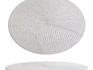 CONJUNTO DE TAPETES REDONDOS MODERNOS Modelo 3D