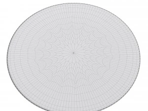 CONJUNTO DE TAPETES REDONDOS MODERNOS Modelo 3D