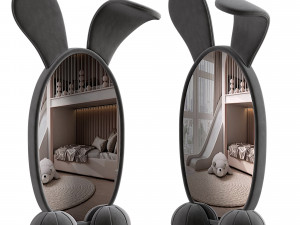 BUNNY FLOOR MIRROR 3D मॉडल