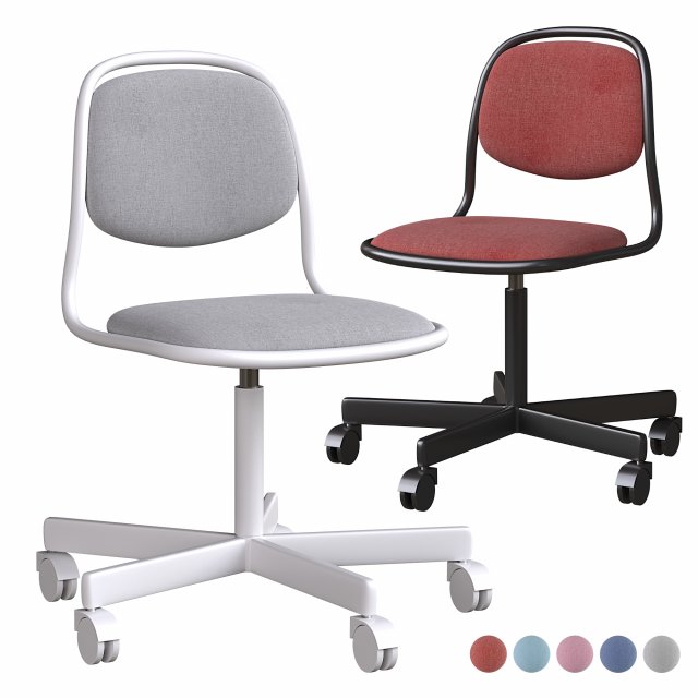 Pivotante chair 3D Model .c4d .max .obj .3ds .fbx .stl .blend 