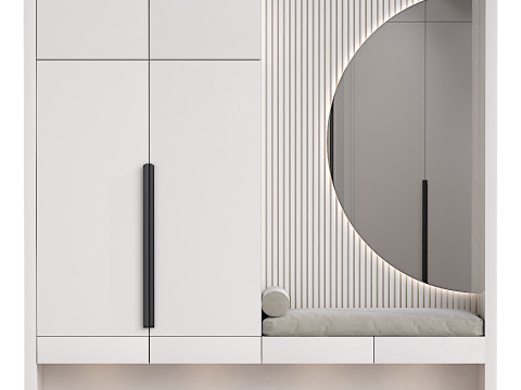 Minimalist Hallway zone 01 3D मॉडल