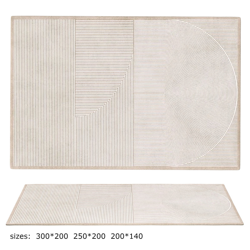 Abstract Contemporary Modern Rugs for Living Room and bedroom Modelo 3D .c4d .max .obj .3ds .fbx .stl .blend 