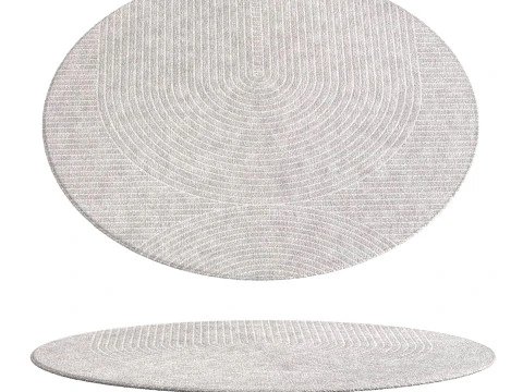 PERMATA AREA BULAT MODERN Model 3D