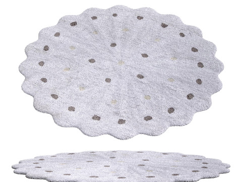 LORENA CANALS LITTLE BISCUIT WASHABLE RUG 3D Model