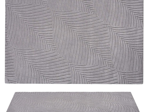 Wool Rug Folia Model 3D
