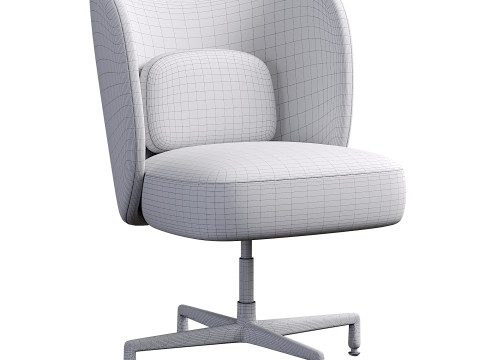 Plato Desk Chair Model 3D