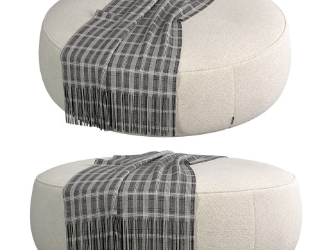 POUF SEBASTIAN 3D Модель