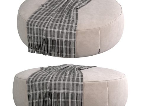 POUF SEBASTIAN 3D Модель