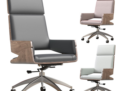 CONTEMPORARY EXECUTIVE MANAGERS CHAIR 3D Модель